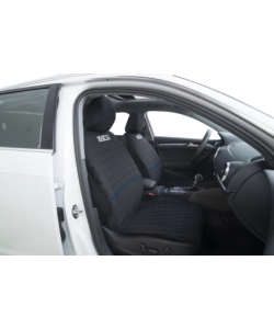 SET UNIVERSALE SPC1042 COPRISEDILI AUTO COMPLETO NERO/BLU